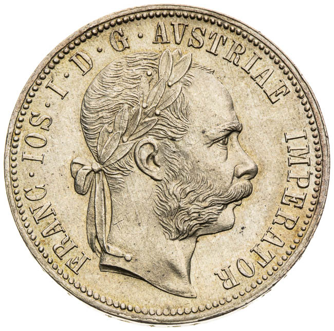Gulden 1878 - front
