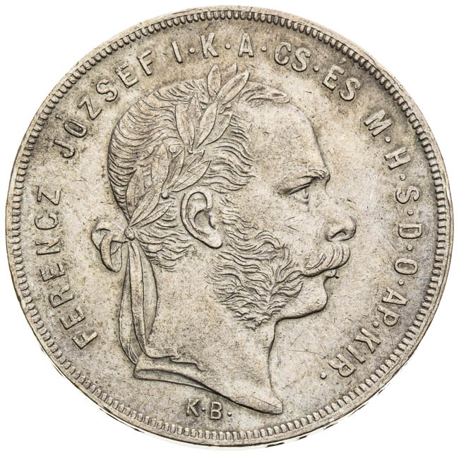 Gulden 1878 - front