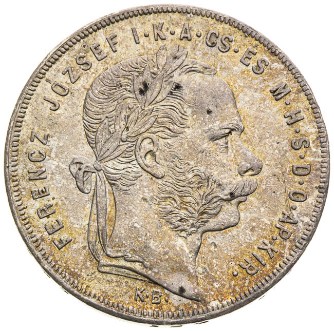 Gulden 1879 - front