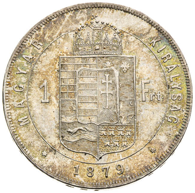 Gulden 1879 - back