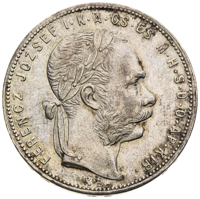 Gulden 1880 - front