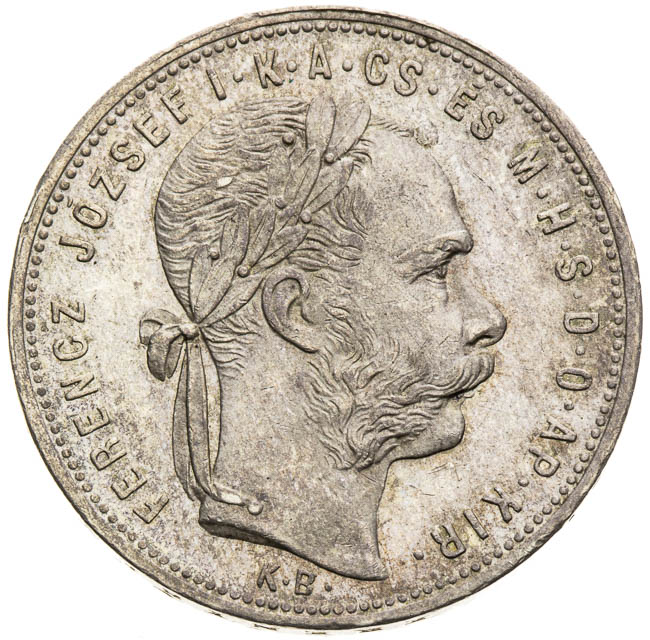 Gulden 1881 - front