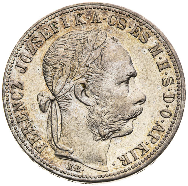 Gulden 1883 - front