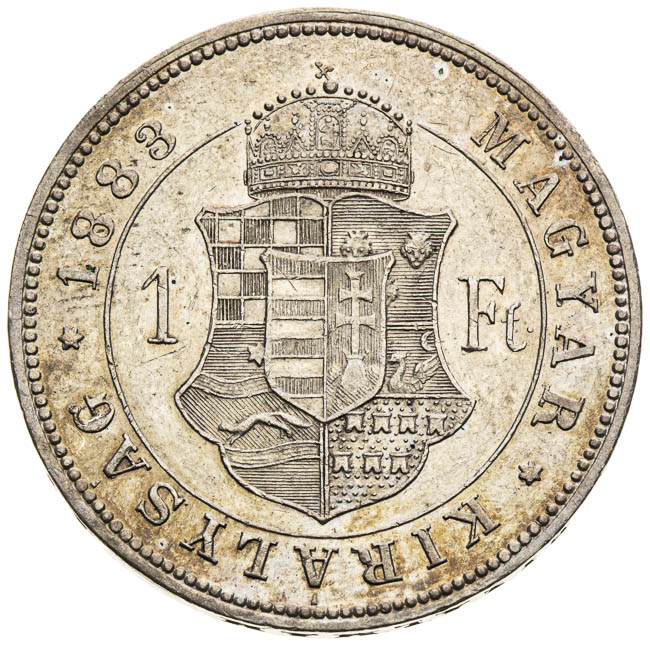 Gulden 1883 - back