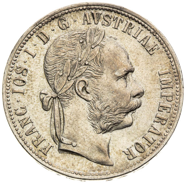 Gulden 1888 - front