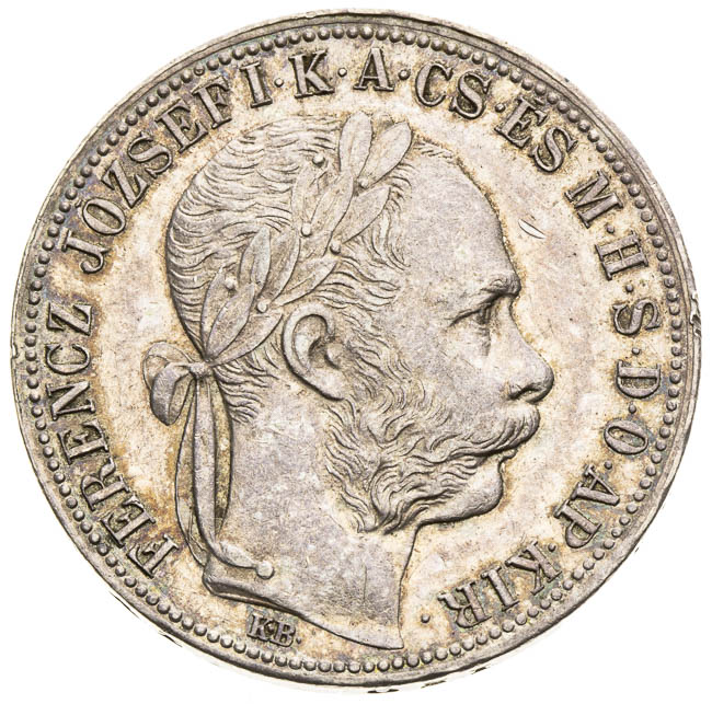 Gulden 1888 - front