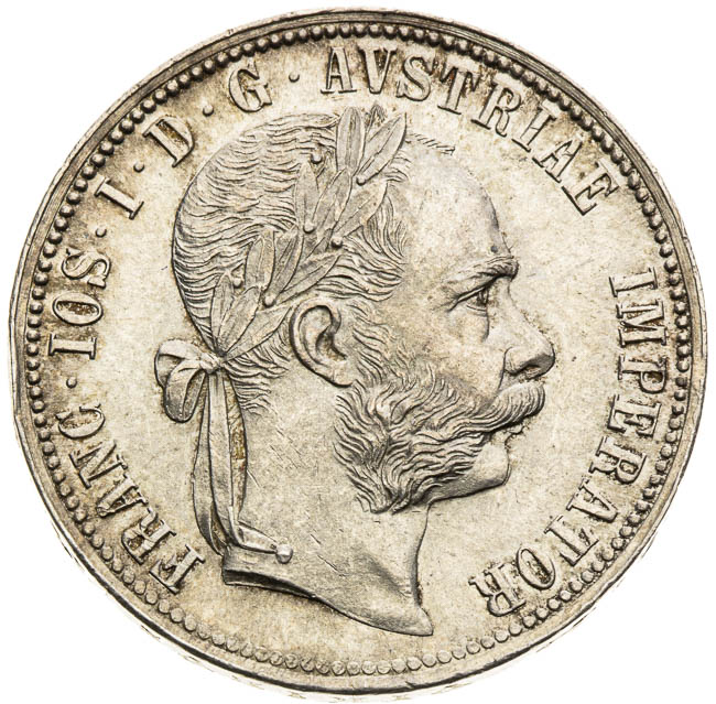 Gulden 1889 - front