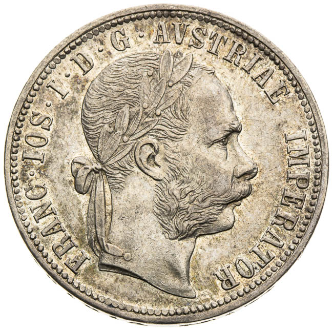 Gulden 1891 - front