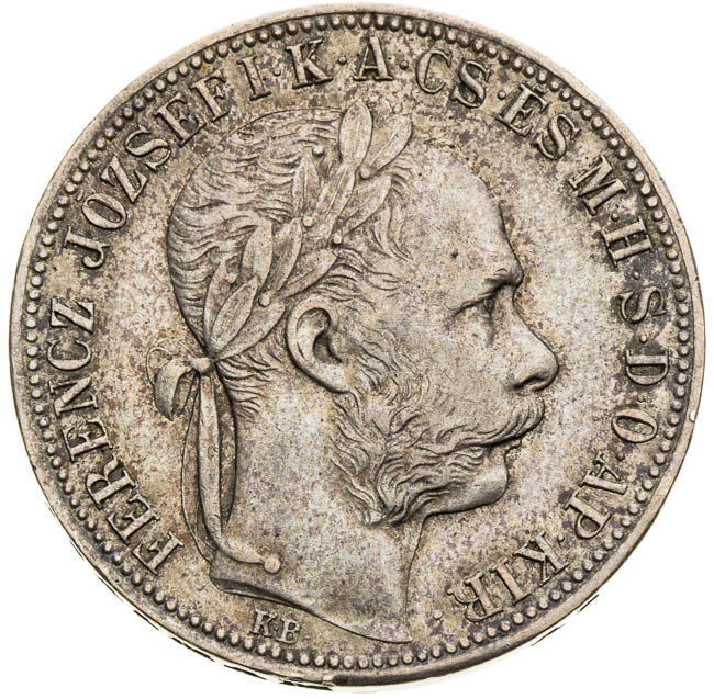 Gulden 1891 - front