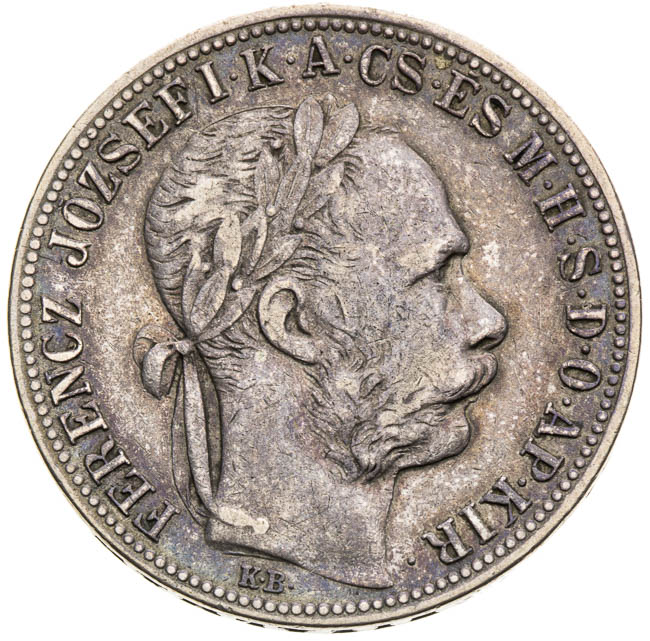 Gulden 1892 - front