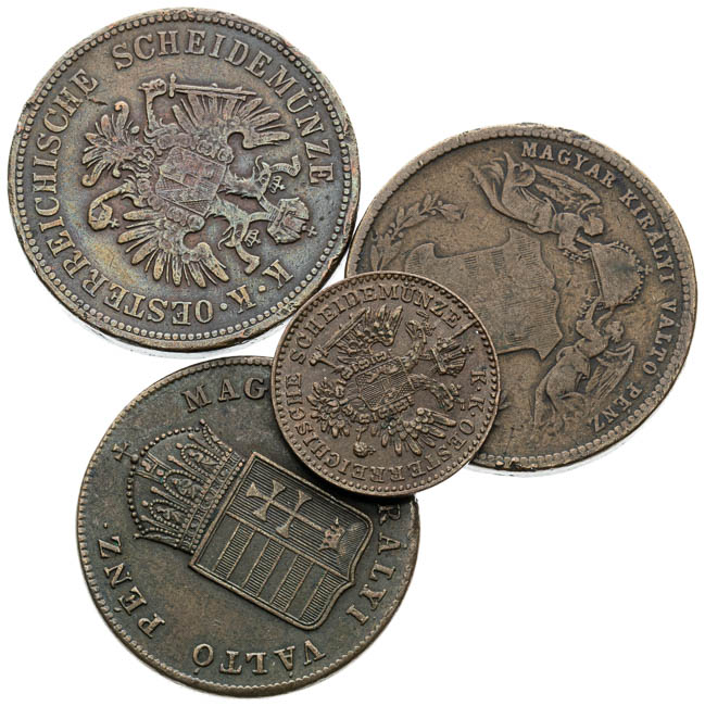 Coins (4 pcs) - front