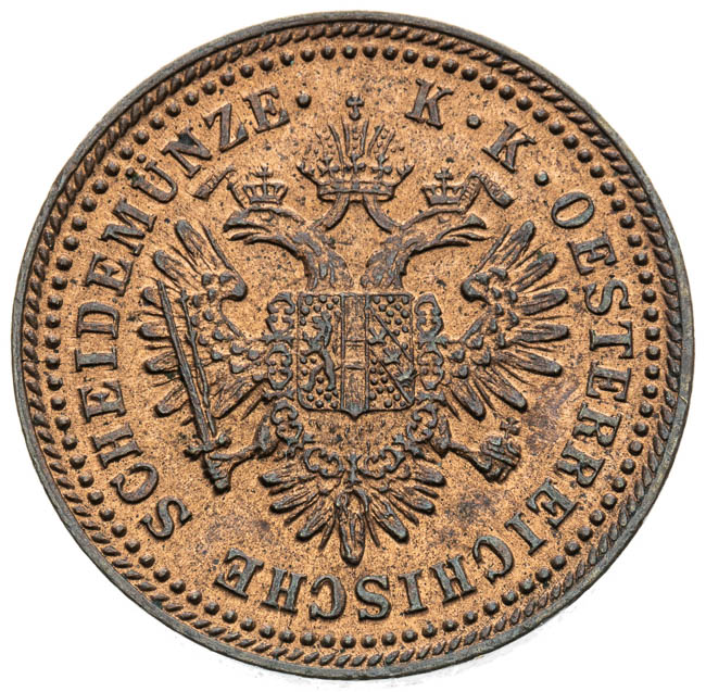 Kreutzer 1851 - front