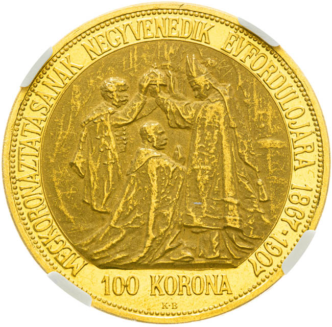 100 Korona 1907 - revers