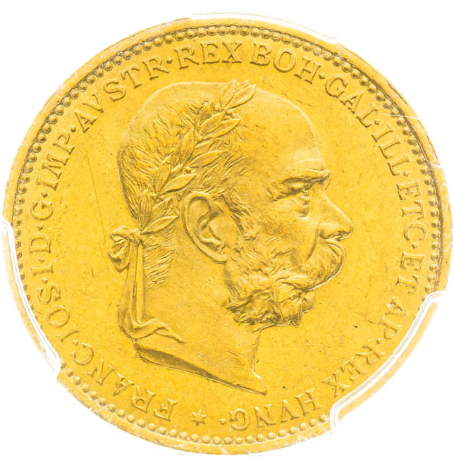 20 Korona 1897 - avers