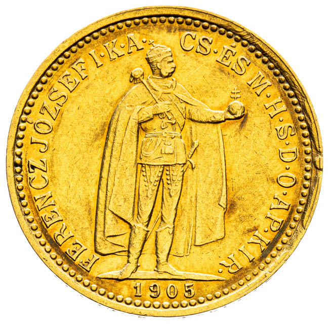 10 Korona 1905 - avers