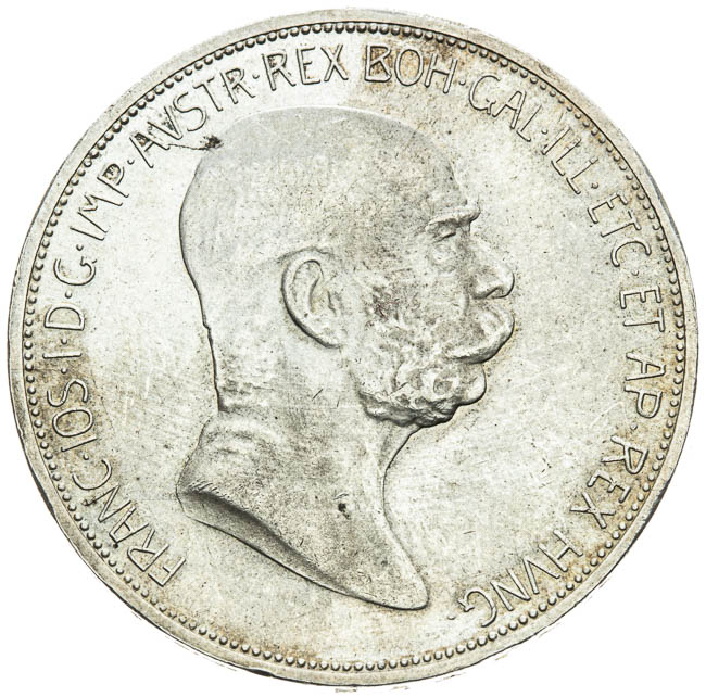 5 Corona 1908 - front