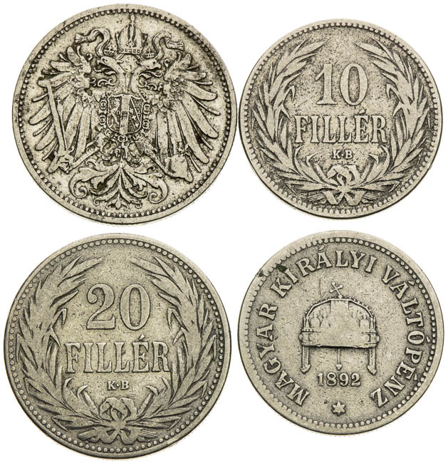 Coins (4 pcs) - front
