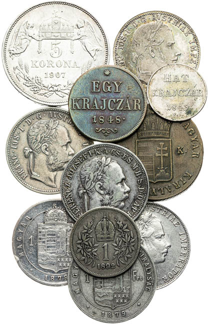 Coins (11 pcs) - front