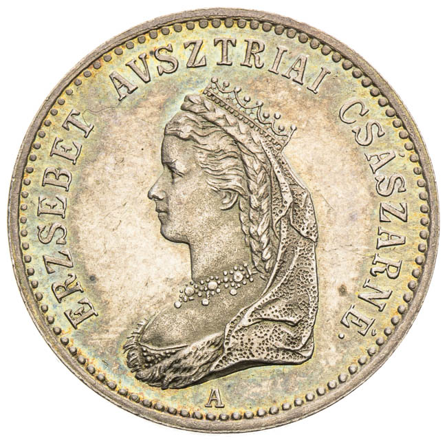 Silver Token 1867 - front