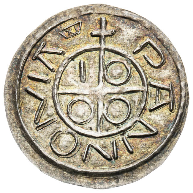 Denar 1896 - back