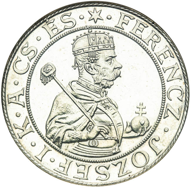 Thaler 1896 - front