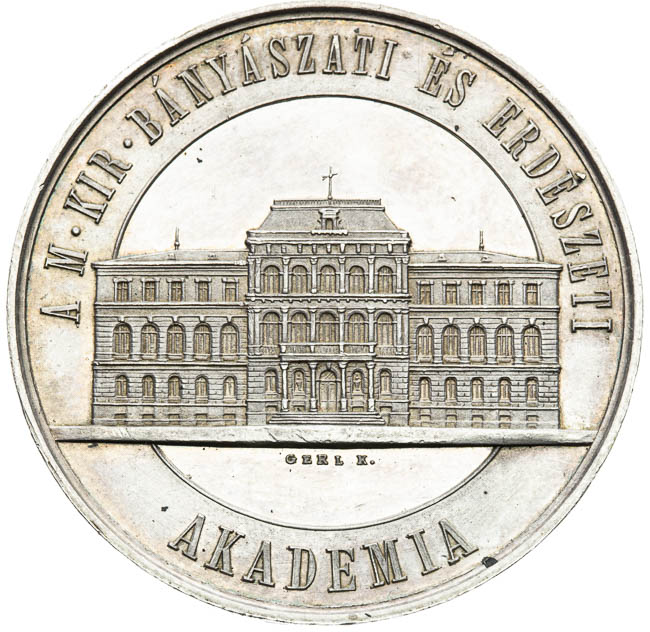 Silver medal 1892 - back