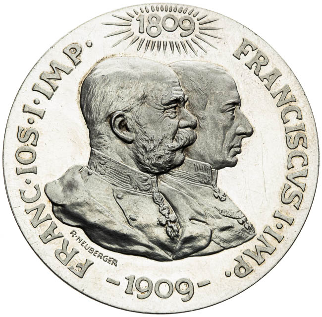 Silver Medal 1909 - front
