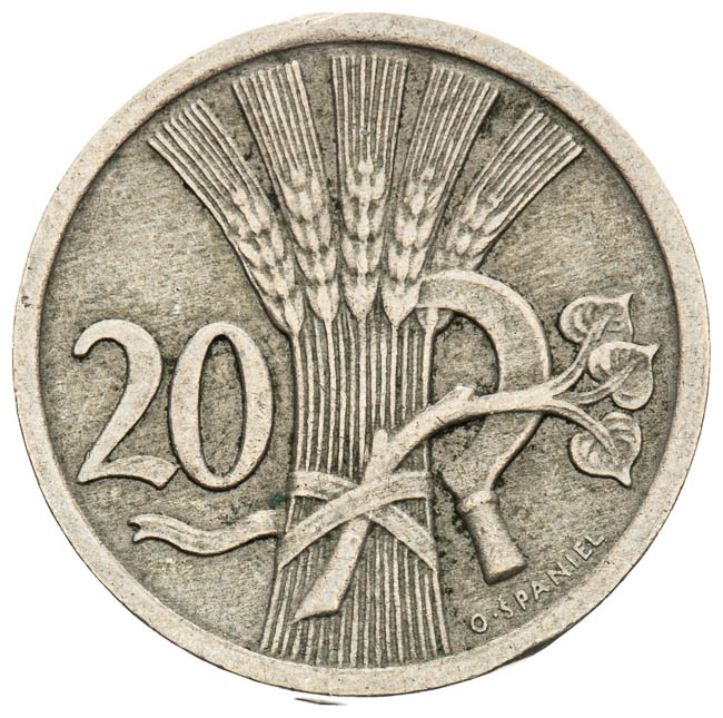 20 Heller 1933 - back