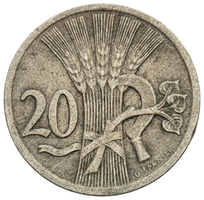 20 Heller 1933 - back