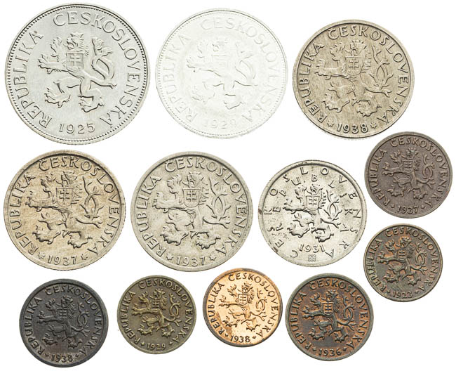 Coins (12 pcs) - front