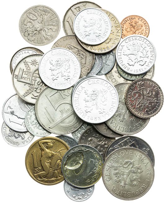 Coins (38 pcs) - front