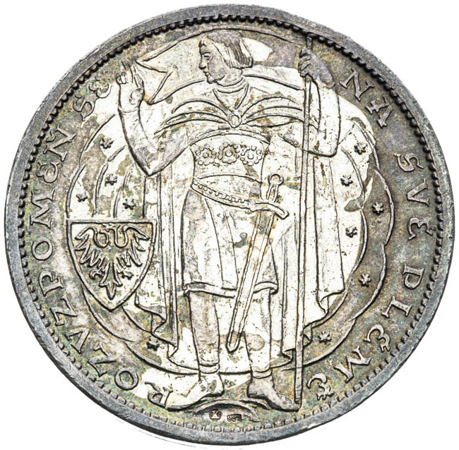 Silver medal 1929 - front