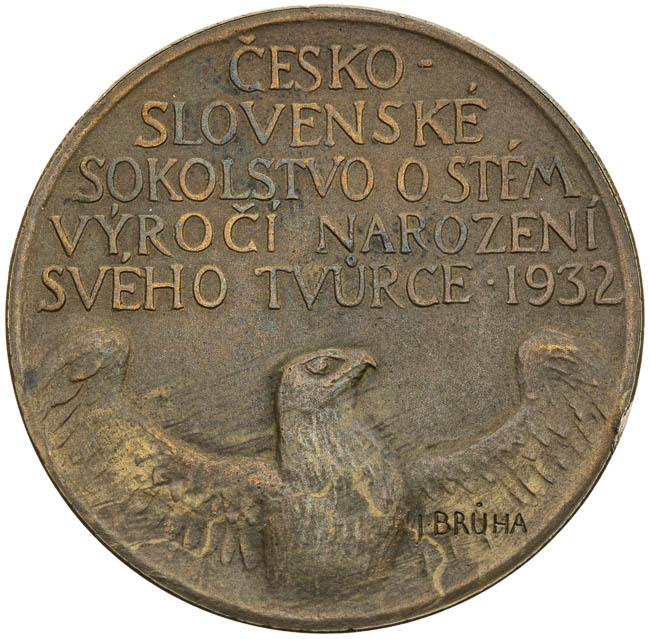 Bronzemedal 1932 - back