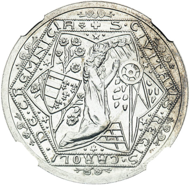 Silver medal 1934 - front