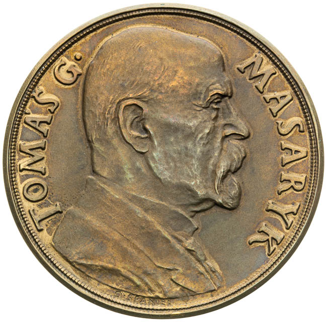 Bronze medal 1935 - front