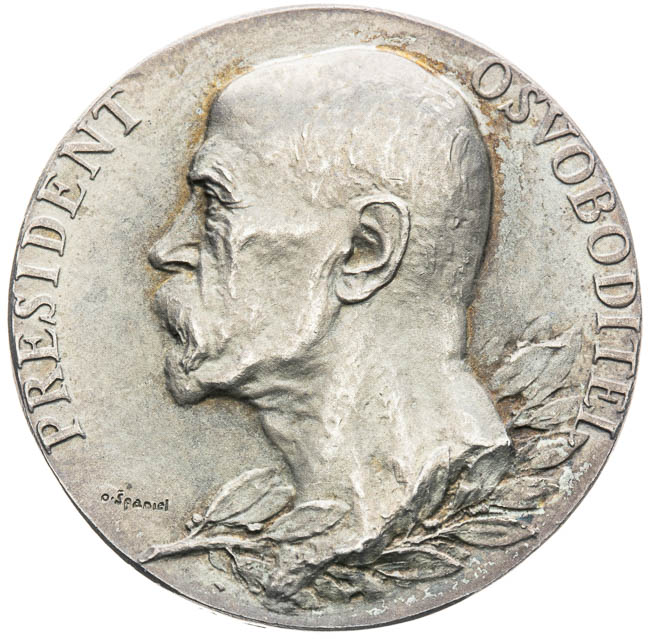 Silver medal 1937 - front