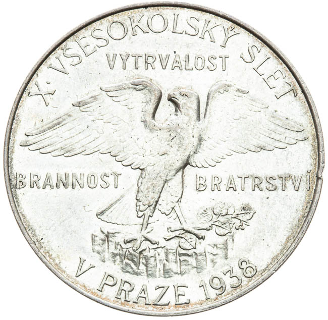 Silver medal 1938 - front
