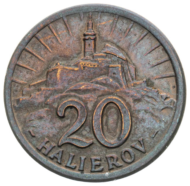 20 Halier 1942 - reverz