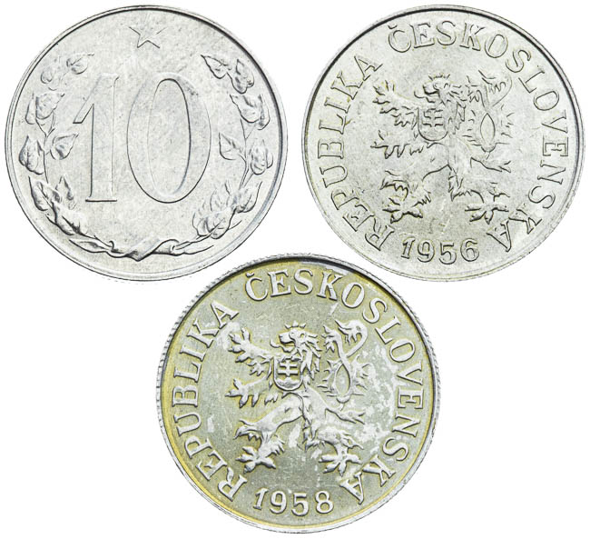 Coins (3 pcs) - front