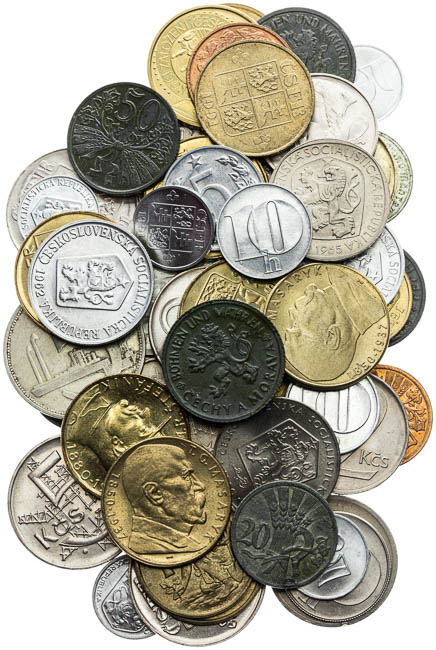 Coins (55 pcs) - front