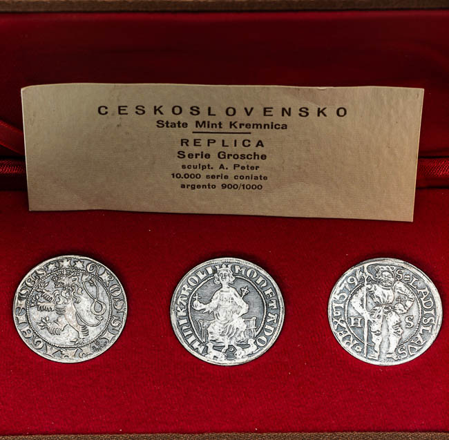Silver replica medals 1972 (3 pcs) - front