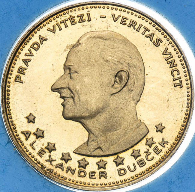 Medal 1968 - back