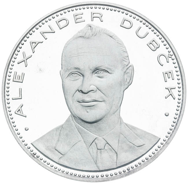 Silver medal 1968 - front