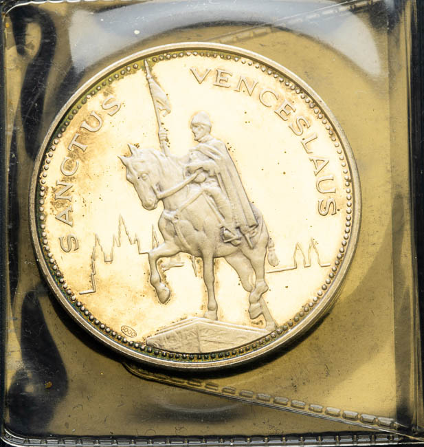 Silver medal 1968 - front
