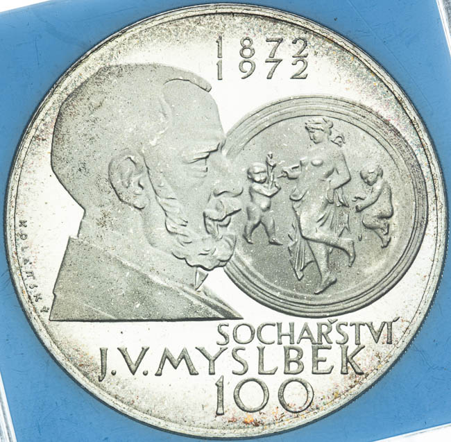Silver medal 1972 - front