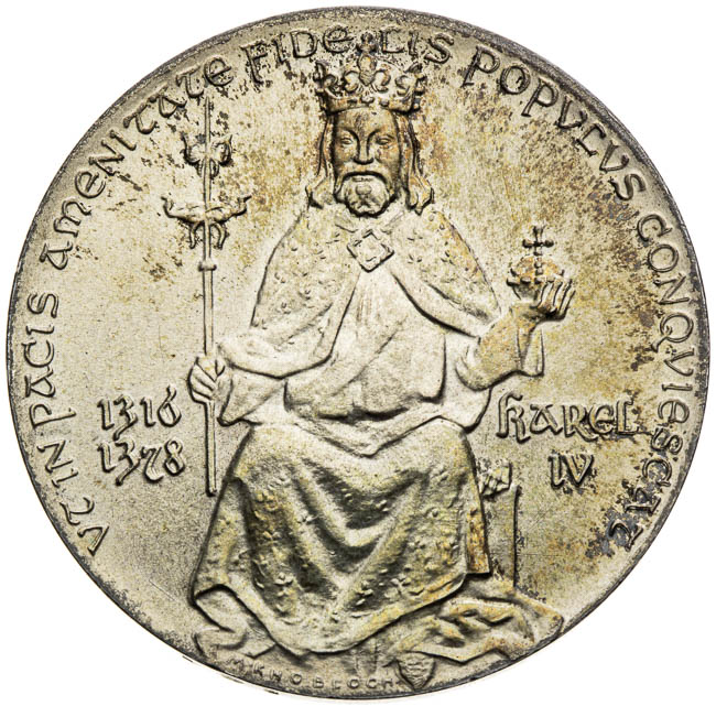 Silver medal 1978 - front
