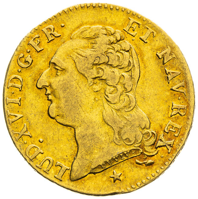 Louis d'or 1786 W - front