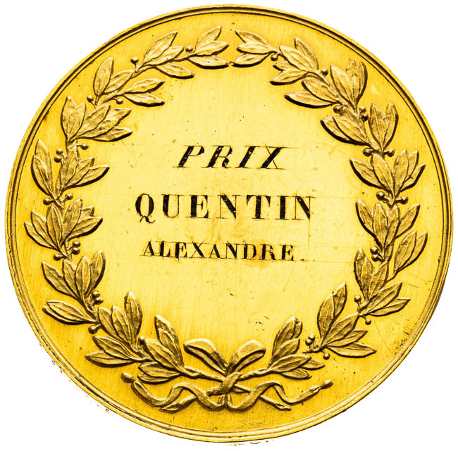 Gold medal 1866 - front