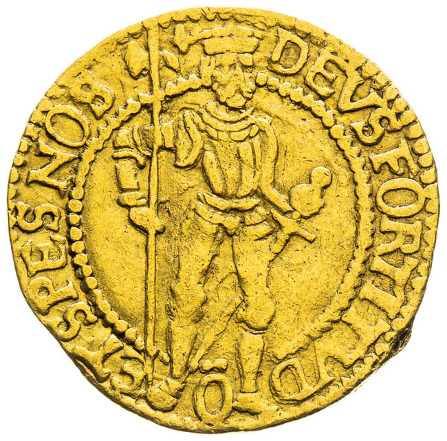Dukát 1595 - averz