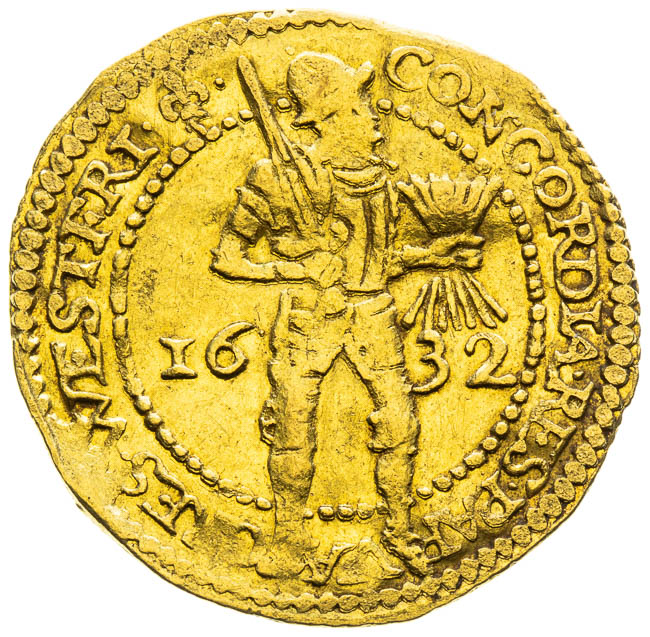 Dukát 1632 - reverz